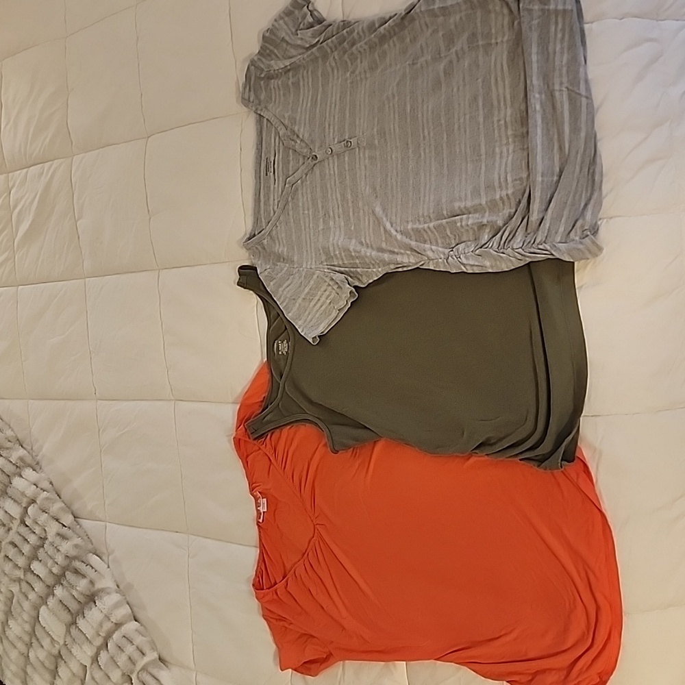 Maternity Shirt Bundle! Motherhood Maternity size Medium and Sonoma size Small.